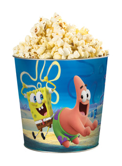 SPONGEBOB -  secchio contenitore in metallo brillante 2,5L